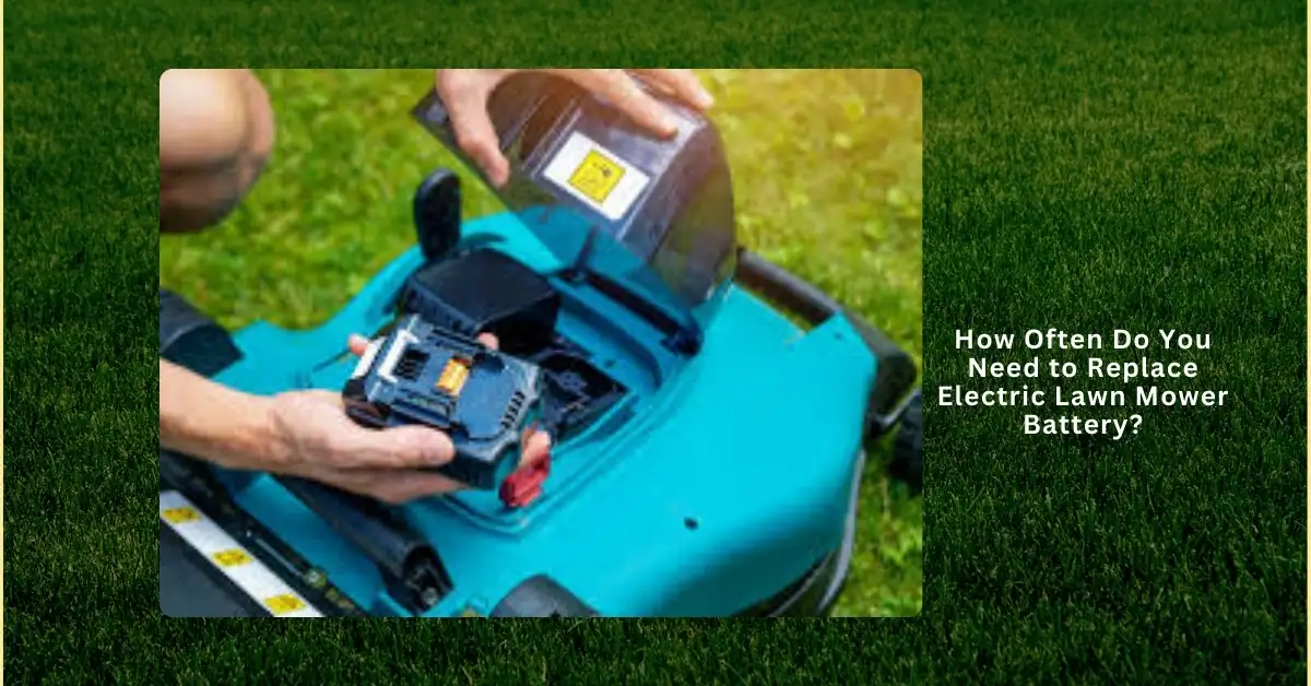 Electric lawn mower battery replacement timeline – guide on how often you need to replace mower batteries for best performance