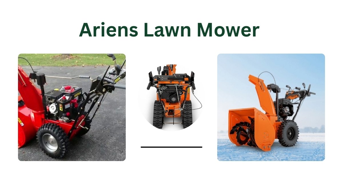 An Ariens lawn mower engine being filled with the correct amount of oil for optimal performance and engine life.