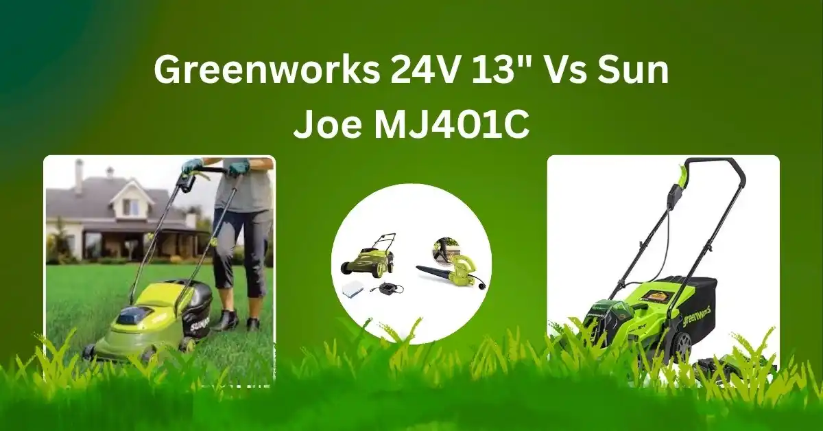 Greenworks 24V 13 cordless lawn mower review showing real-life use and performance by an experienced user