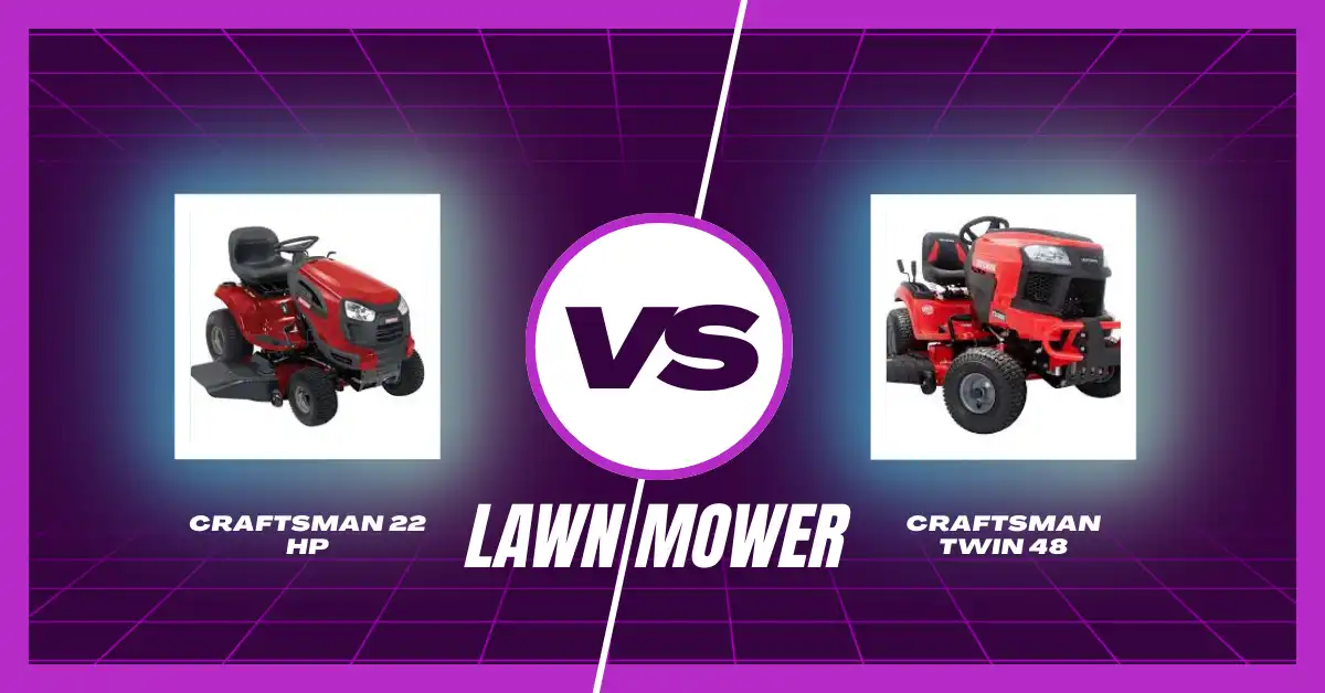 Craftsman 22 HP V Twin 48 inch riding lawn mower – powerful mower for large yards