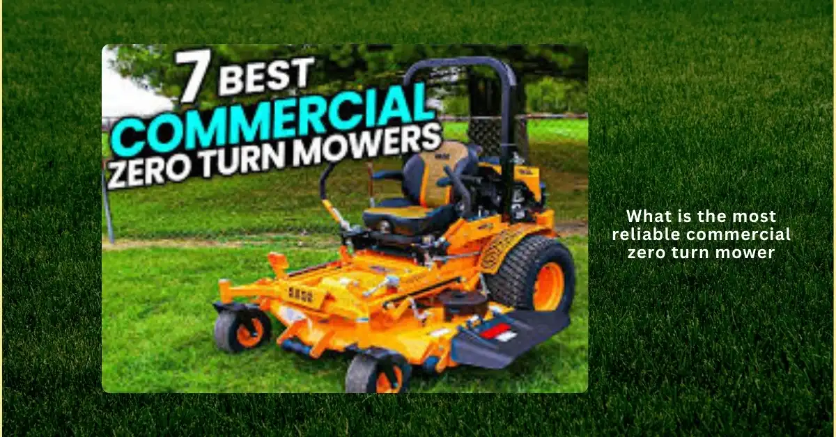 Most reliable commercial zero turn mower for professional landscapers – durable and high-performance mowing machine