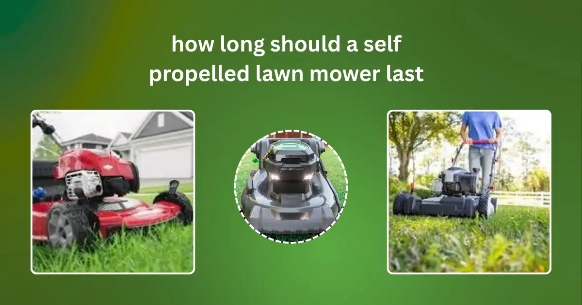 Expected lifespan of a self-propelled lawn mower with proper care and maintenance tips