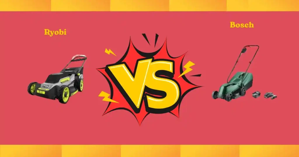 Bosch vs Ryobi lawn tools comparison with hands-on testing and real-life experience