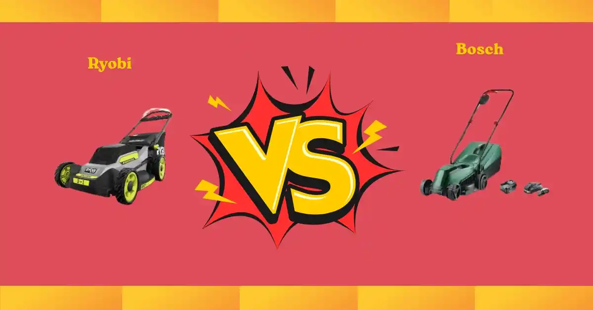 Bosch vs Ryobi lawn tools comparison with hands-on testing and real-life experience