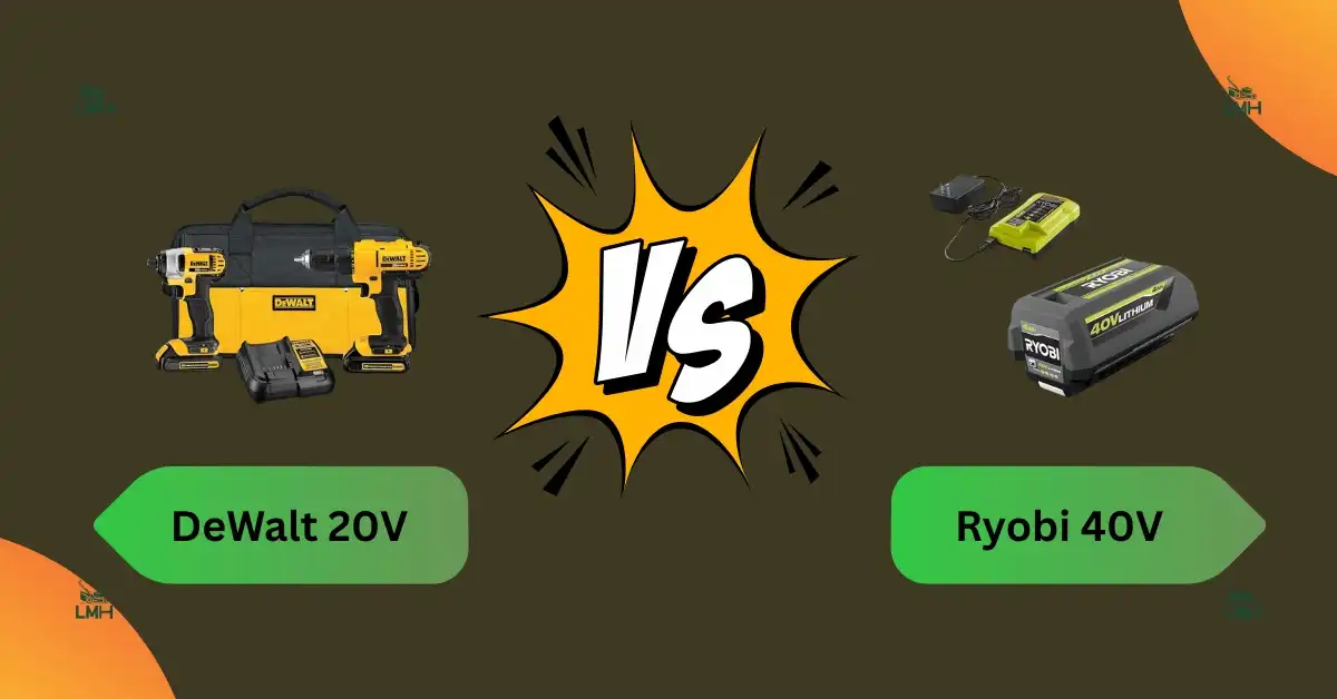 Side-by-side comparison of DeWalt 20V vs Ryobi 40V cordless tools to see which feels stronger in real use
