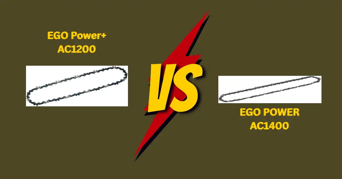 EGO Power+ AC1200 vs AC1400 lawn mower comparison – hands-on review highlighting performance, features, and user experience