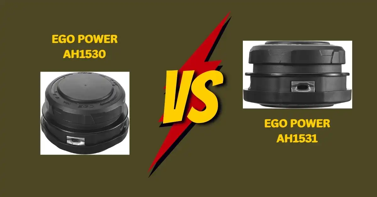 Comparison of EGO Power+ AH1530 and AH1531 string trimmer attachments with features and performance review