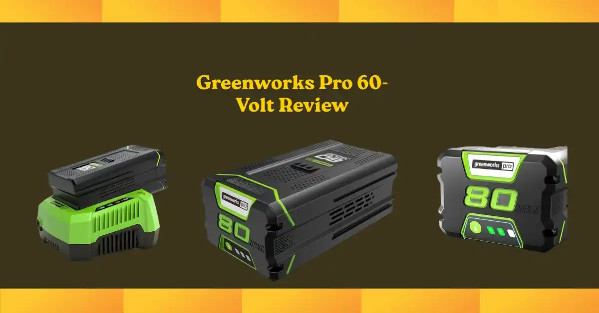 Greenworks Pro 60-Volt cordless lawn mower review with performance, battery life, and cutting power insights