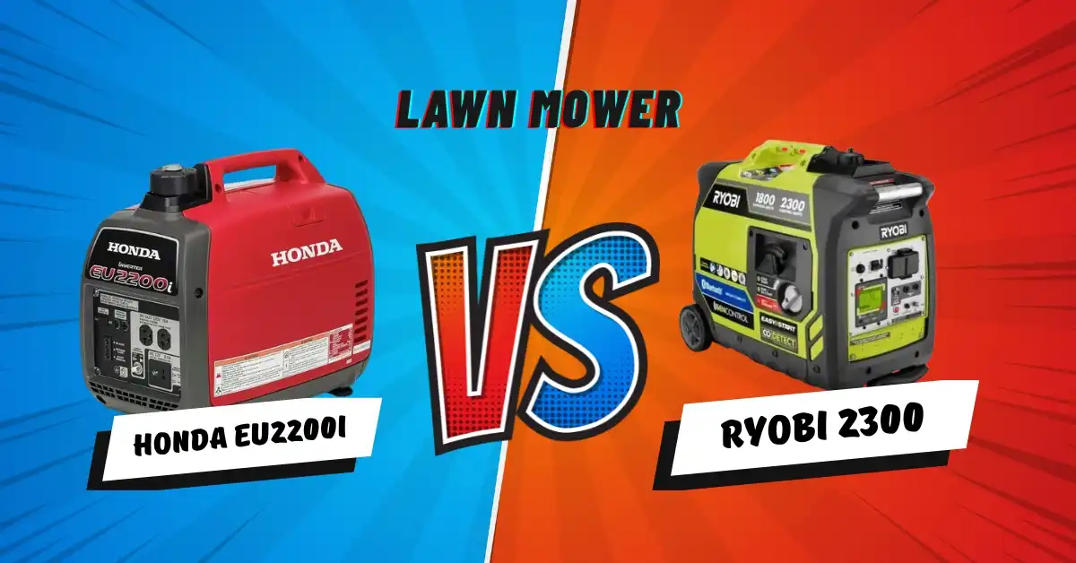 Honda EU2200i vs Ryobi 2300 portable inverter generators comparison with expert advice 2025