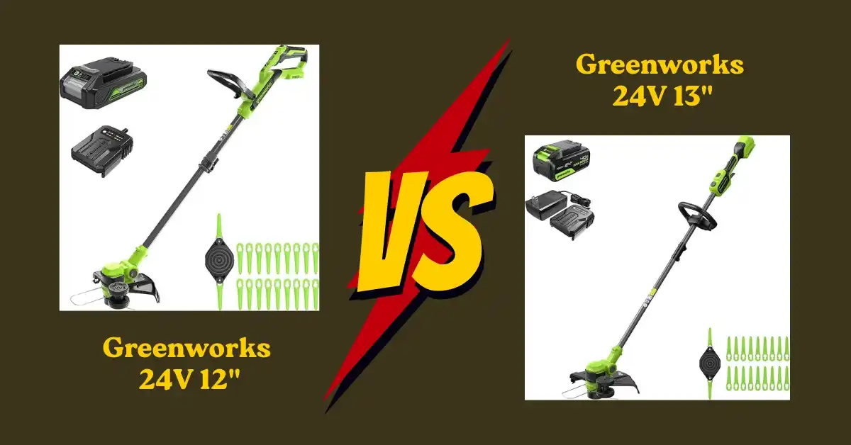 User experience living with Greenworks 24V 12 inch vs 13 inch string trimmer – real comparison of performance and usability