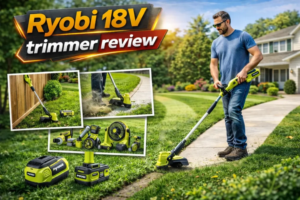 Ryobi 18V Trimmer Review