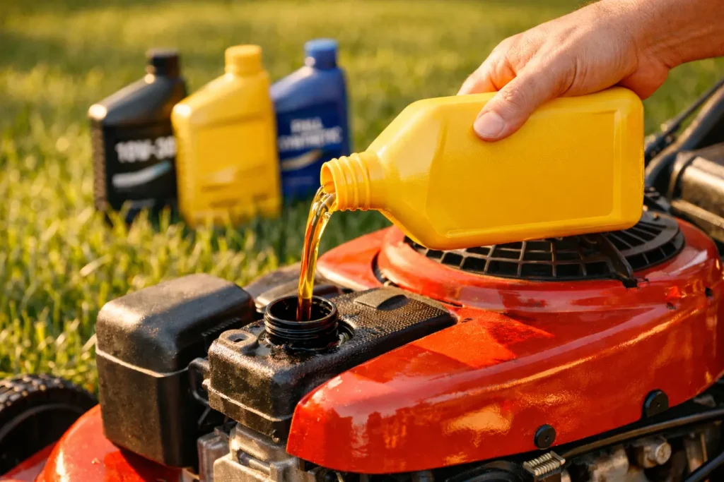 What Kind of Oil Does a Lawn Mower Take