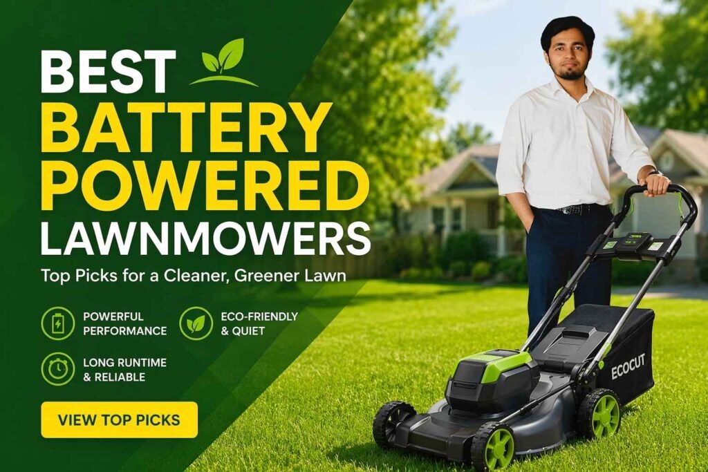 Best Battery Powered Lawnmowers