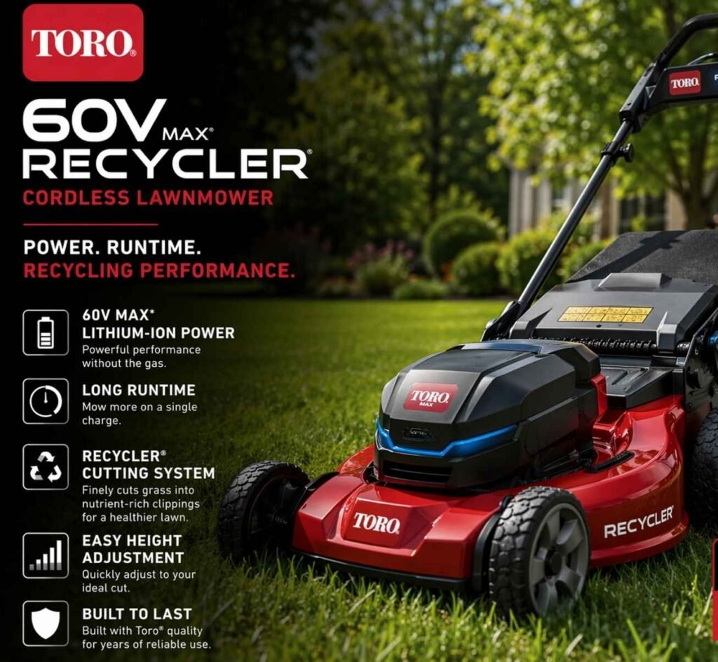 Toro 60V Recycler