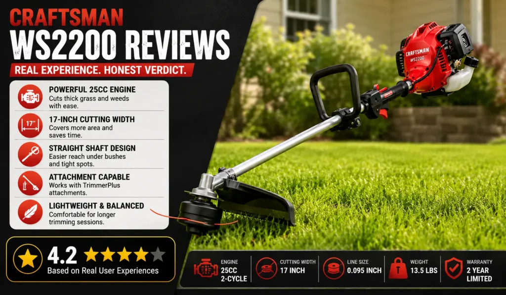 Craftsman WS2200 Reviews My Honest 7 Month Verdict