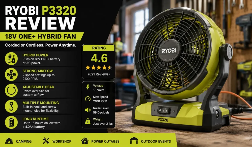 Ryobi P3320 Review 7 Essential Field Notes
