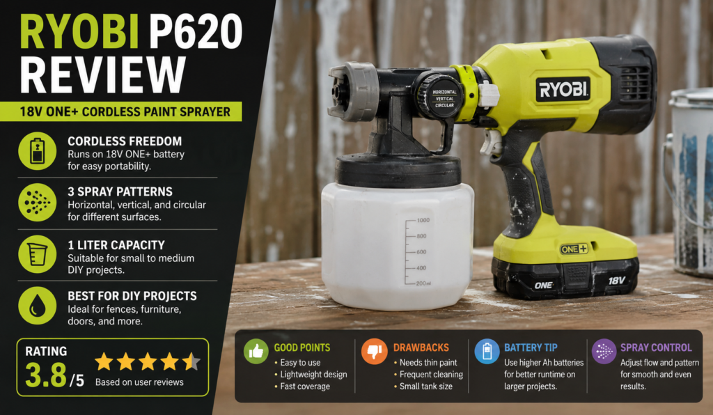 Ryobi P620 Review 7 Honest DIY Insights