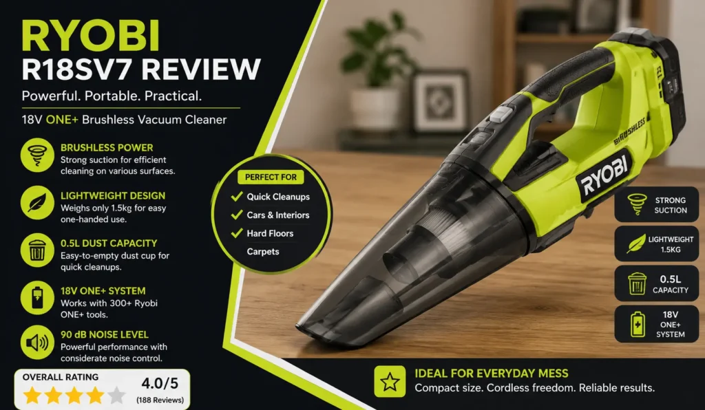 Ryobi r18sv7 Review 7 Essential Field Tests