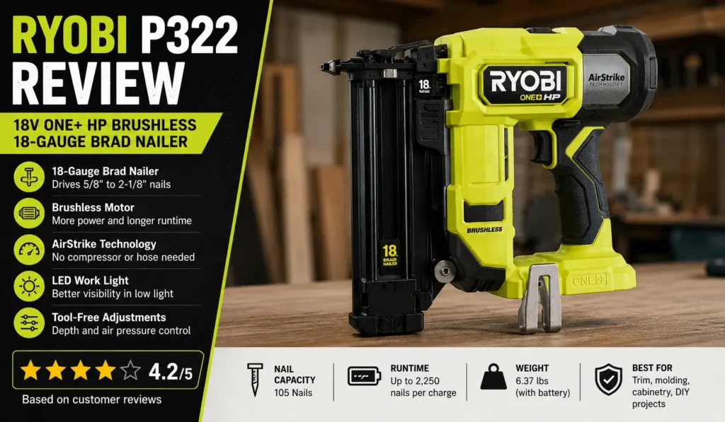 ryobi p322 Review 7 Honest Lessons I Learned