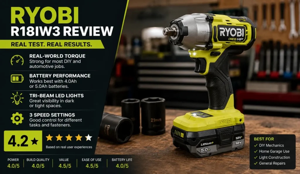 ryobi r18iw3 review My Honest 6-Month Test