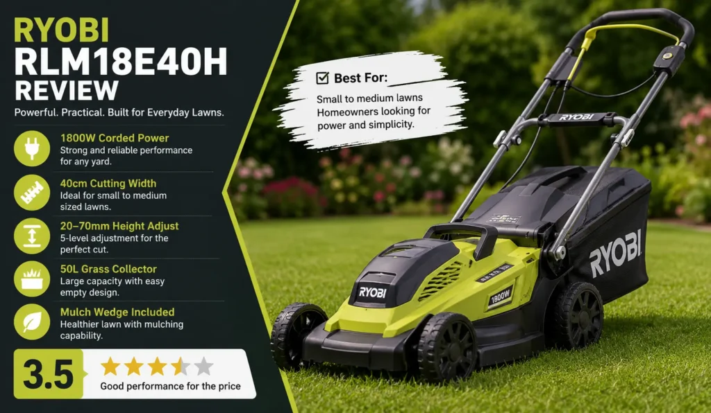 ryobi rlm18e40h review 7 Essential Tests