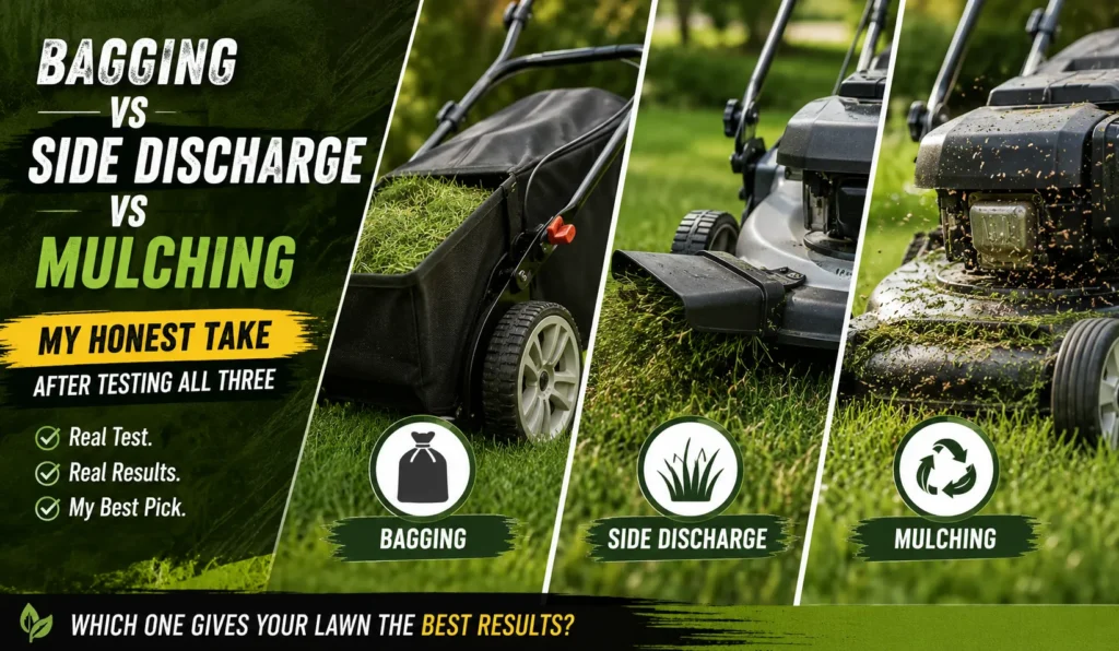Bagging vs Side Discharge vs Mulching My Proven Choice