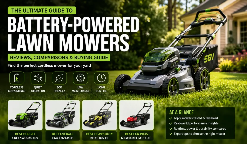 Best Battery-Powered Lawn Mowers I Truly Trust