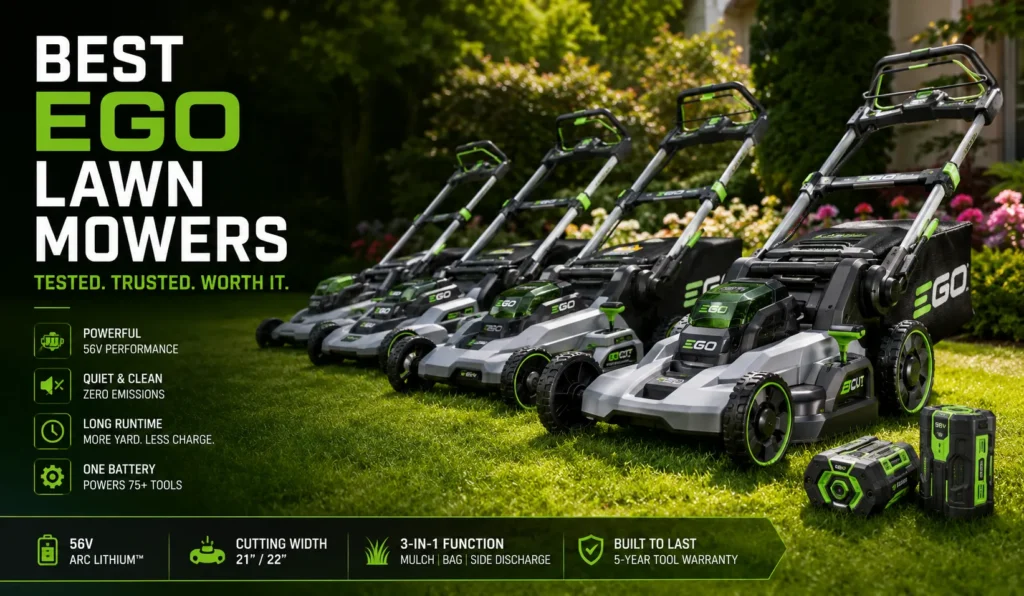 Best Ego Lawn Mowers