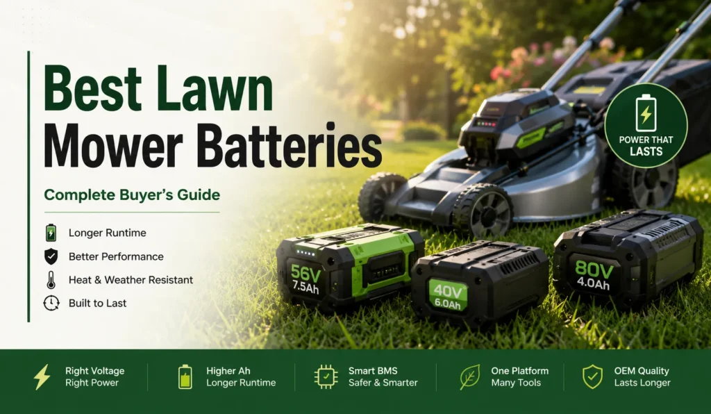 Best Lawn Mower Batteries