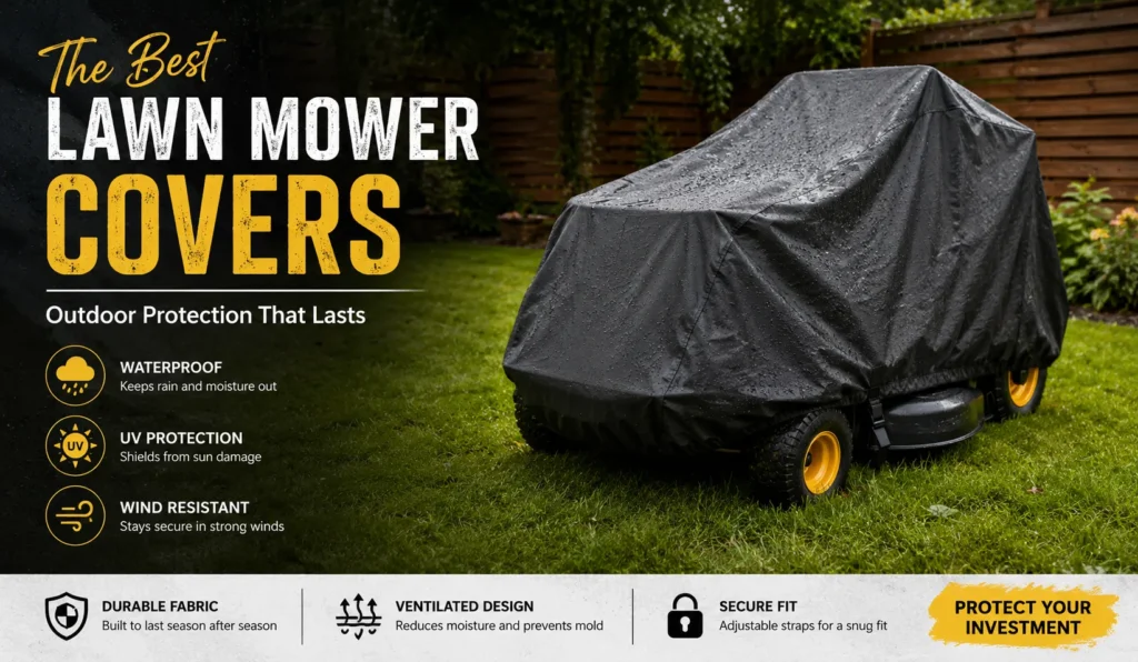 Best Lawn Mower Covers for Outdoor Storage