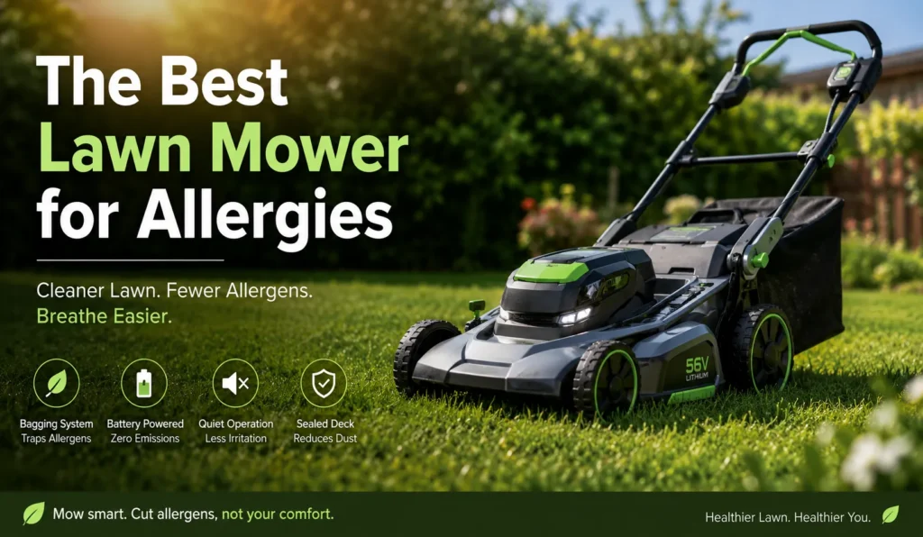Best Lawn Mower for Allergies