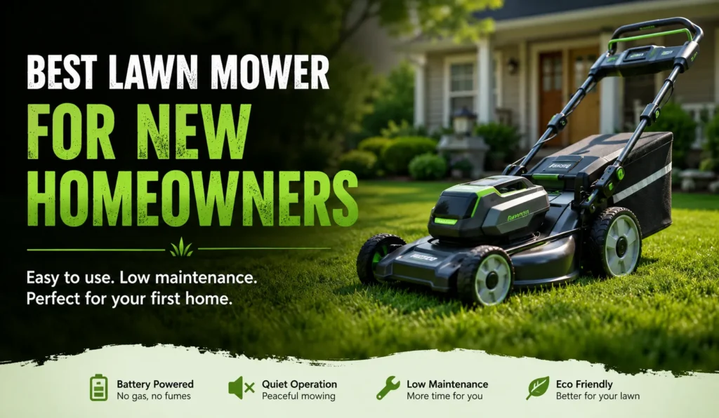 Best Lawn Mower for New Homeowners