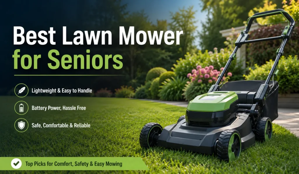 Best Lawn Mower for Seniors