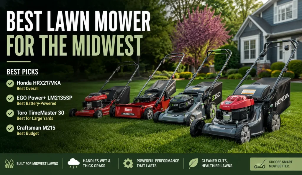 Best Lawn Mower for the Midwest I Trust Most
