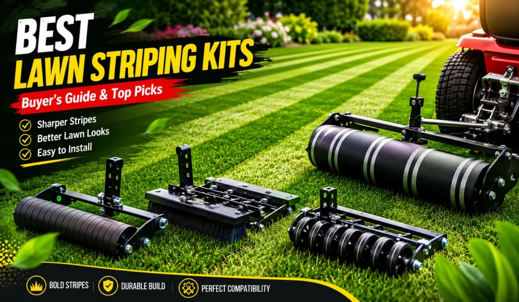 Best Lawn Striping Kits for a Stadium Finish