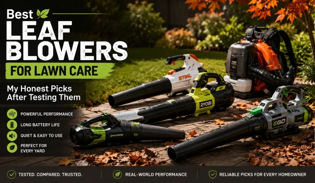 Best Leaf Blowers for Lawn Care I Truly Trust