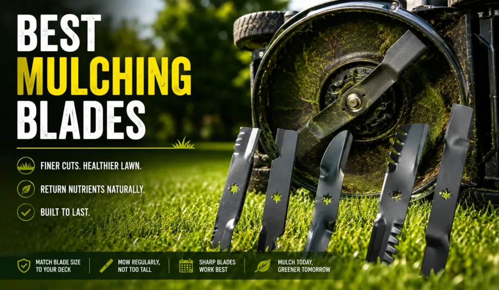 Best Mulching Blades for a Healthier Lawn