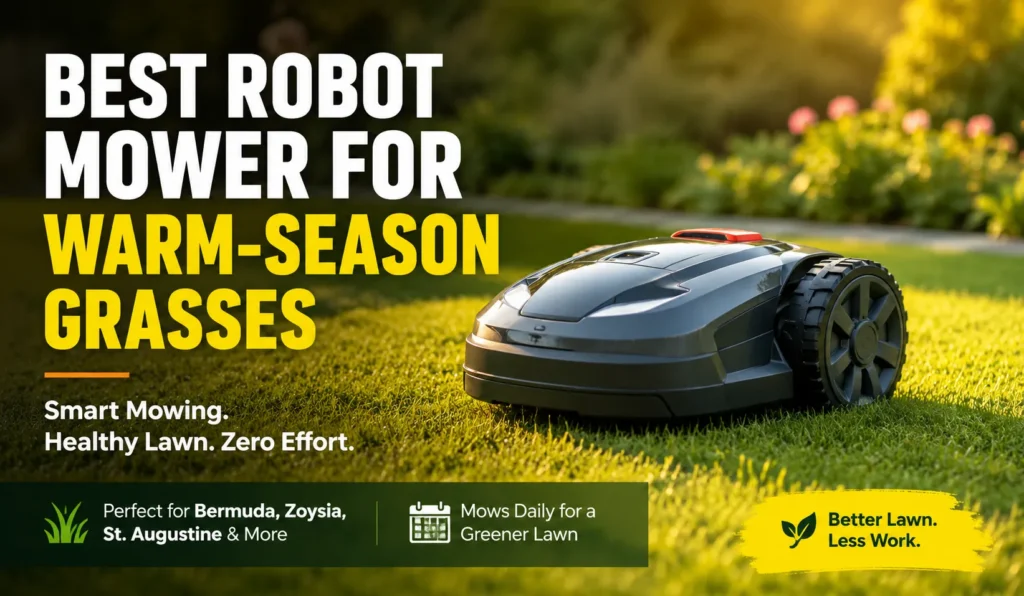 Best Robot Mower for Warm-Season Grasses I Trust