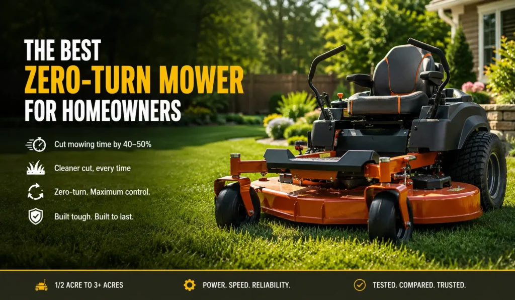 Best Zero-Turn Mower for Homeowners