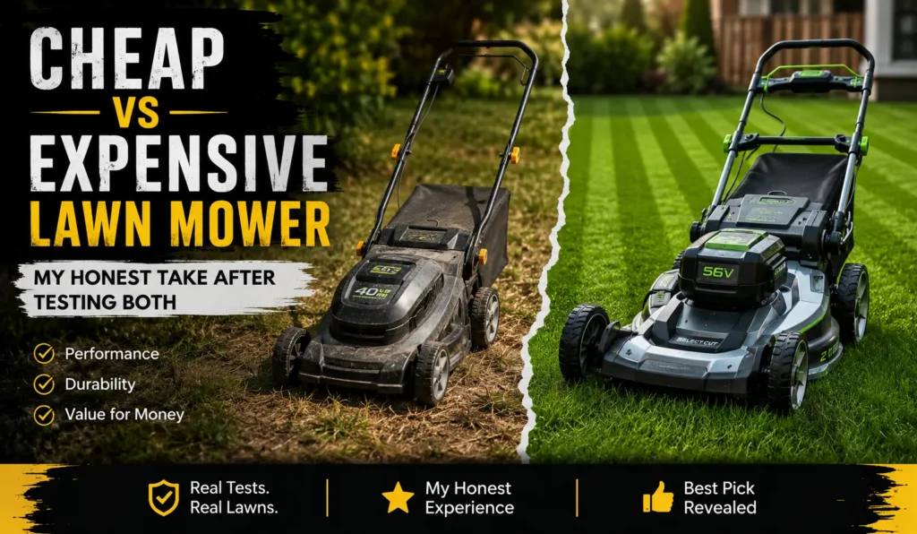 Cheap vs Expensive Lawn Mower My Verdict