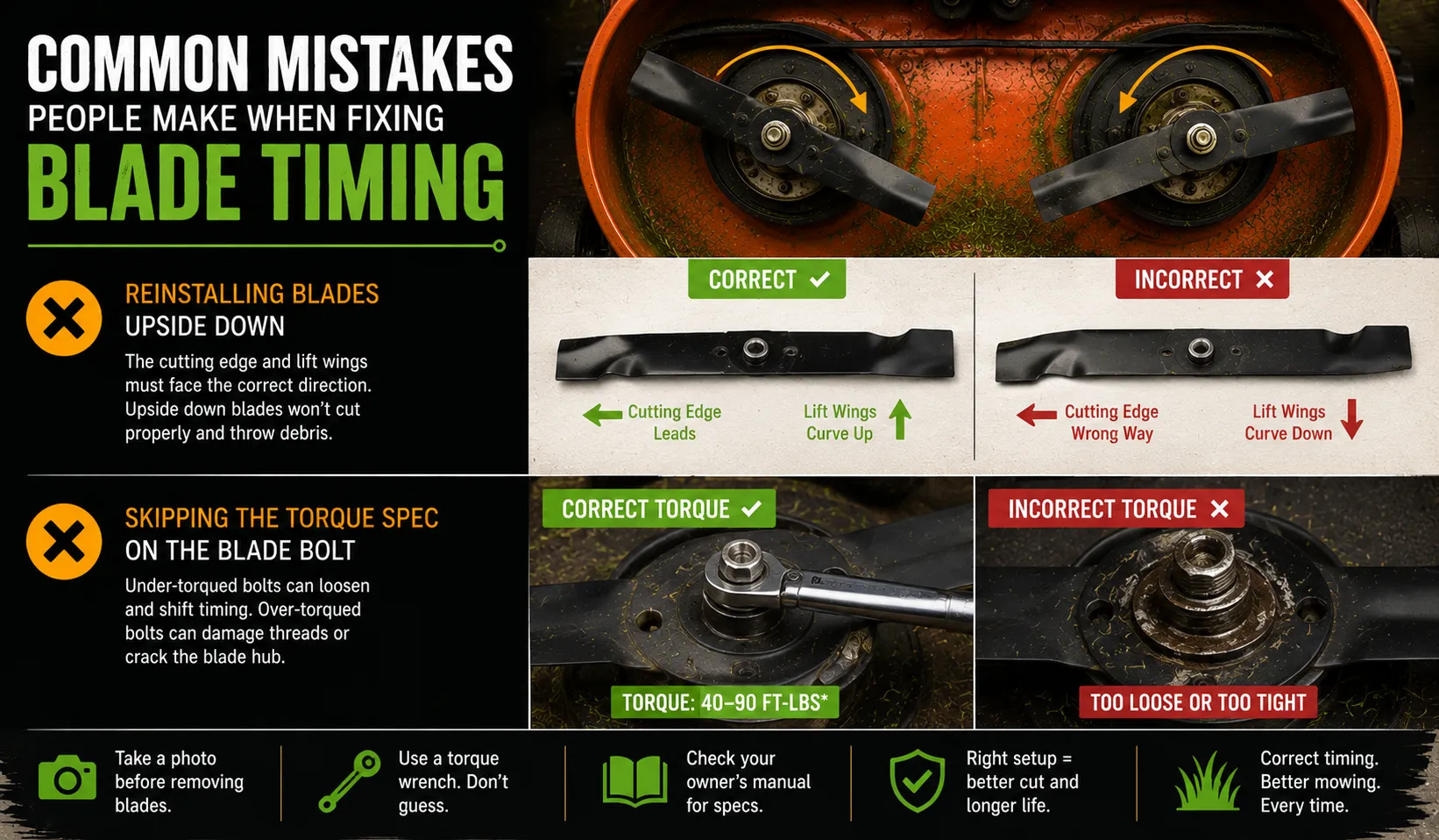 Common Mistakes People Make When Fixing Blade Timing