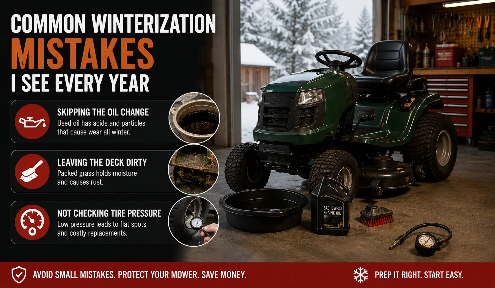 Common Winterization Mistakes I See Every Year