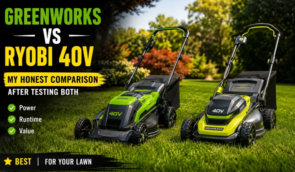 Greenworks vs Ryobi 40V My Proven Verdict