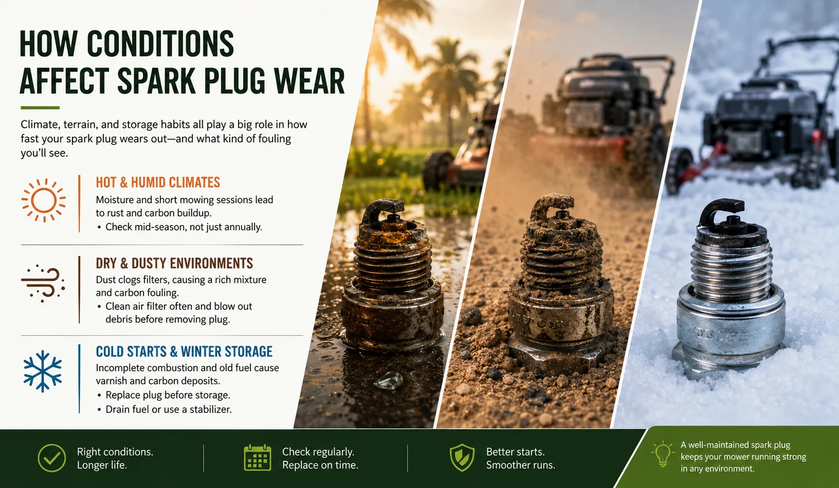 How Conditions Affect Spark Plug Wear