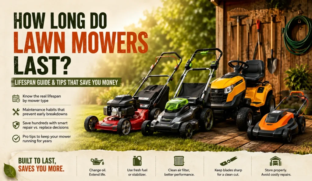 How Long Does a Lawn Mower Last