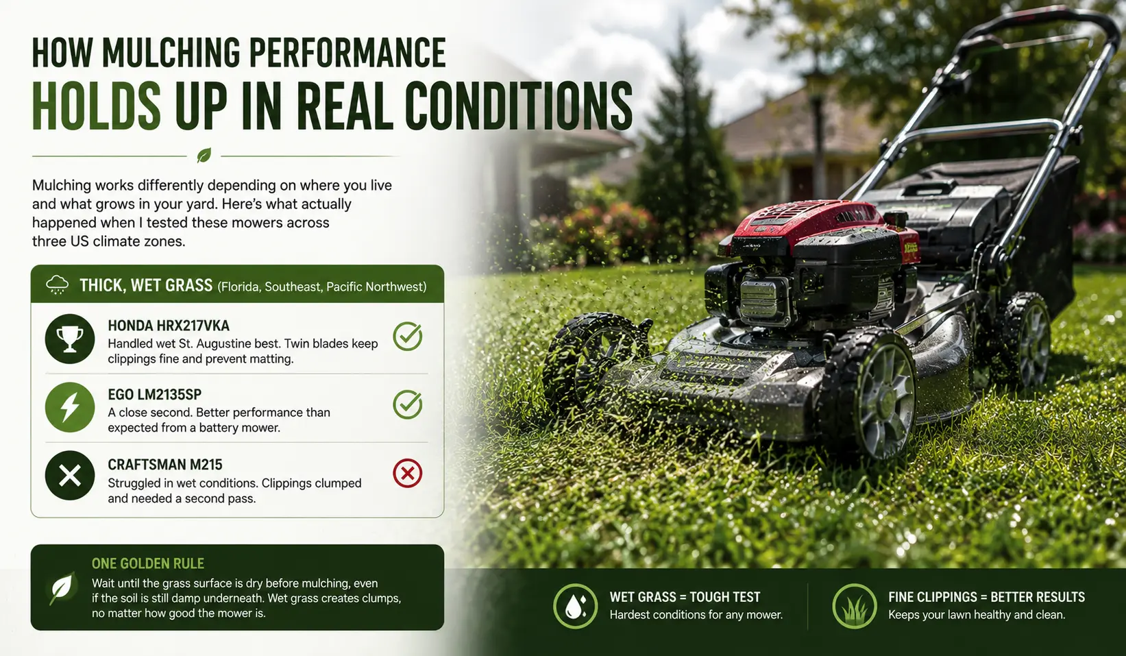 How Mulching Performance Holds Up in Real Conditions