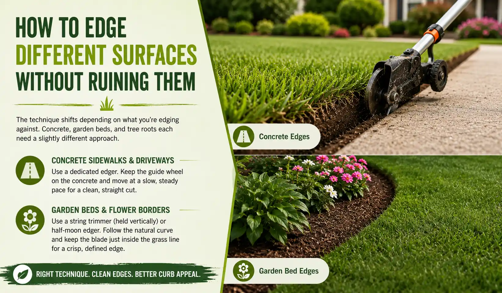 How to Edge Different Surfaces Without Ruining Them