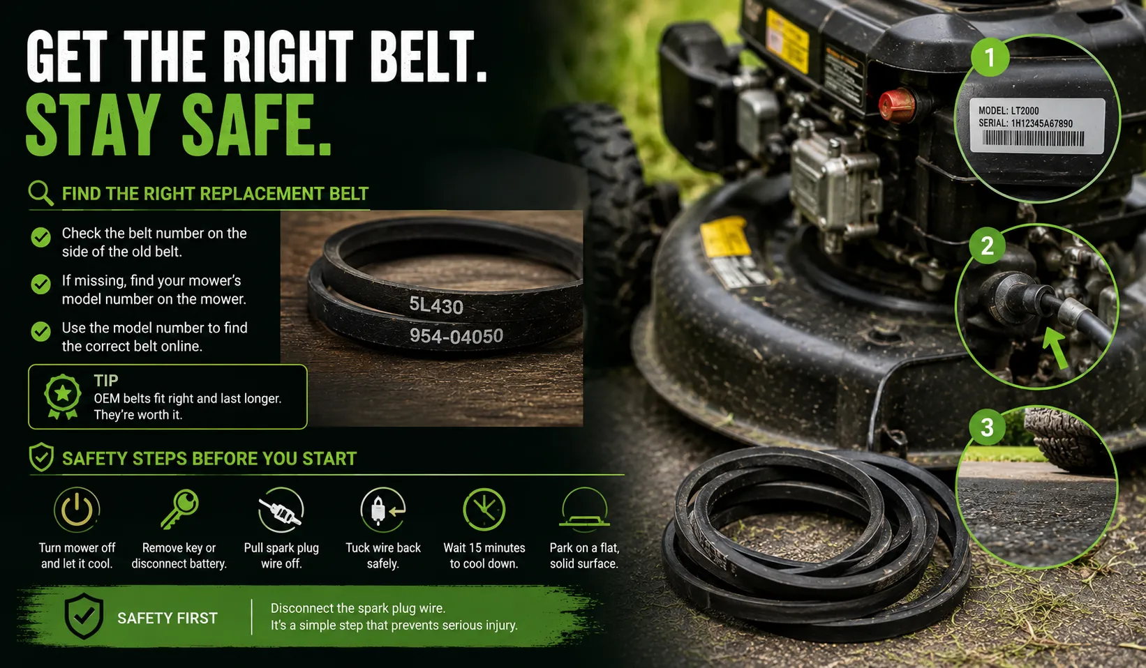 How to Find the Right Replacement Belt