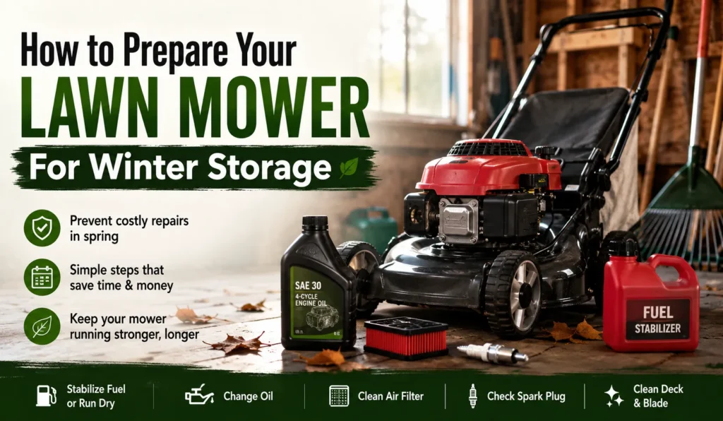 How to Prepare Your Lawn Mower for Winter Storage