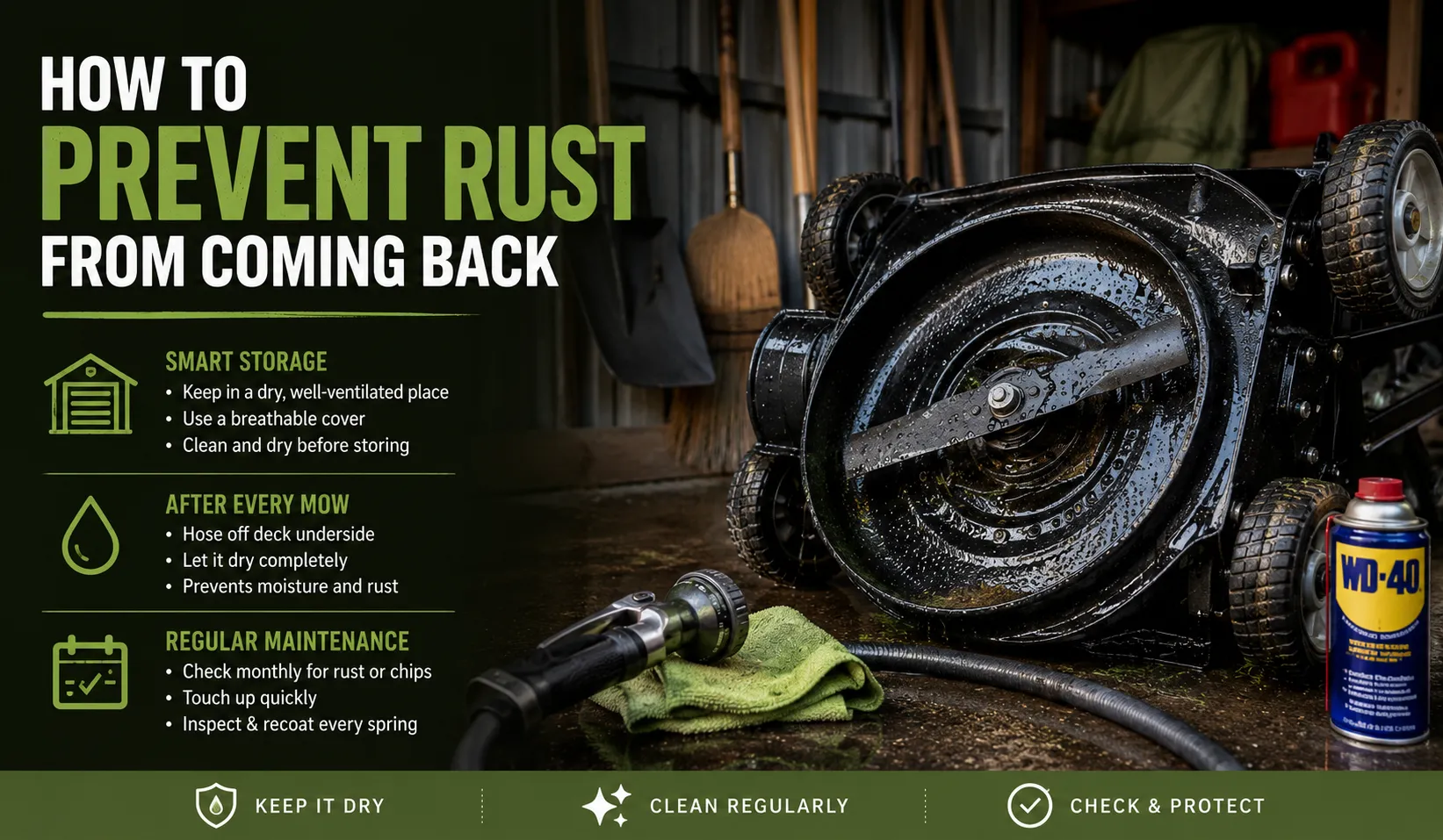 How to Prevent Rust From Coming Back